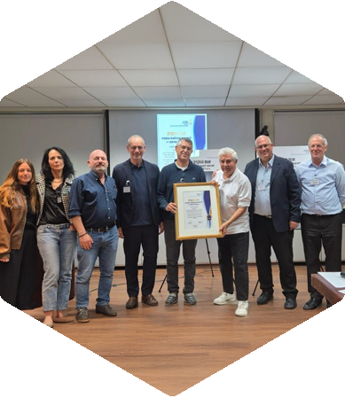 TIGI Receives Prestigious Innovation Award from Israel's Chemical, Pharmaceutical and Environmental Quality Industrialists Association